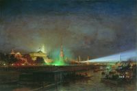 Иллюминация Кремля. 1883 - Боголюбов