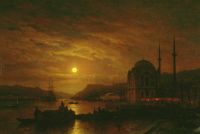 Лунный вечер в Константинополе - Боголюбов