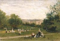 Парк Лихтенштейн в Вене. 1873 - Боголюбов