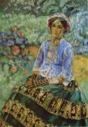 _lady_in_blue_dress_1905 - Борисов-Мусатов