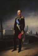 Портрет императора Николая I. 1856. Холст, масло. 90х60 см - Ботман