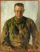Портрет А.Ф. Керенского. 1917 г. Холст, масло. - Бродский