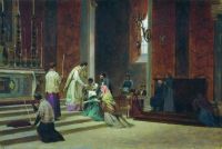 Католическая месса. 1869 - Бронников