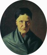 Портрет матери художника. 1871 - Бронников