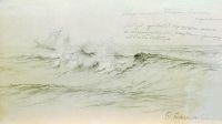 Море с кораблями. 1871-1873 - Васильев