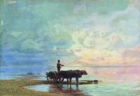 На берегу моря. 1871-1873 - Васильев