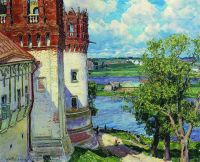 Новодевичий монастырь. Башни. 1926 - Васнецов