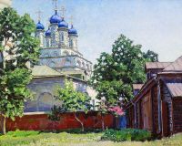 Троицкая церковь на Берсеневке. 1922 - Васнецов