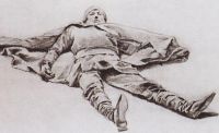Павший рыцарь. 1879-1880 - Васнецов