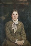 Портрет А.В.Васнецовой, жены художника. 1878 - Васнецов