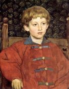 Портрет Владимира Васнецова, сына художника. 1899 - Васнецов