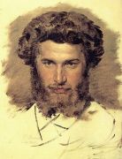 Портрет художника А.И.Куинджи. 1869 - Васнецов