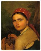 Девушка с бураком. 1824  - Венецианов