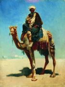 Араб на верблюде. 1869-1870 - Верещагин
