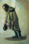 Бурлак с шапкою в руке. 1866 - Верещагин