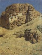 Монастырь в скале. Ладакх. 1875 - Верещагин