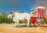 Повозка в Дели. 1875 - Верещагин