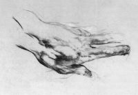 Левая рука художника. 1882-1883 - Врубель