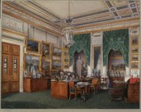 Interiors.of.the.Winter.Palace.The.Study.of.Emperor.Alexander.II - Гау
