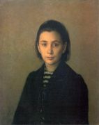 Портрет О.П.Костычевой 1891г. - Ге
