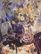 goncharova_still_life_with_shoe_and_mirror_c1906 - Гончарова