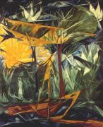 goncharova_yellow_and_green_forest_1913 - Гончарова