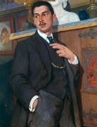 Мужской портрет. 1910-е 98x74.5 Пенза - Горюшкин-Сорокопудов