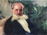1895 Портрет Э.И.Грабаря, отца художника. Х.,м. 55.6x71 ЧС - Грабарь