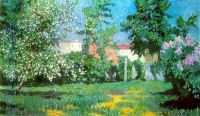 1930 Весенний пейзаж. Х., м. Симферополь - Грабарь