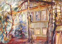 grigoriev_house_under_the_trees_1918 - Григорьев