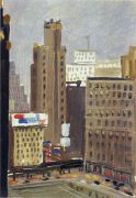 1935 Нью-Йорк. Х., м. 22х15 ГРМ - Дейнека