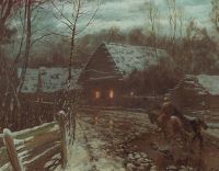 Ноябрьский вечер. 1900  - Дубовской