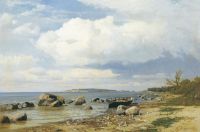 Морской берег (Остров Рюген). 1865 - Дюккер