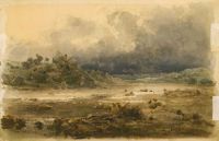 После дождя. 1869  - Дюккер