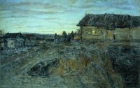 Деревня ночью. 1910-е - Жуковский