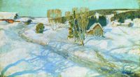 Синий снег. Весна. 1899 - Жуковский
