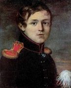 Портрет штабс-капитана Е.А.Ратаева. 1829  - Зеленцов
