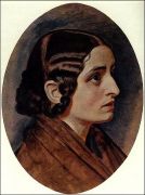 Женская голова. 1830-40-е  - Иванов