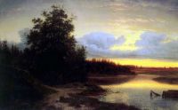 Ночь на реке Мологе. 1861 - Каменев