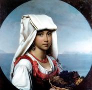 Неаполитанская девочка с плодами 1831 Х., м. Кишинев - Кипренский