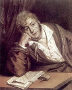 Портрет В.Д.Давыдова 1809. Б. коричн., ит. к., мел. 60х48.5 ГТГ - Кипренский