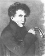 Портрет Ж.Ф.Дюваля. 1816. Б., ит. к. ЧС, Женева - Кипренский