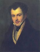 Портрет М.М.Черкасова. Ок. 1827 Холст, масло. 63x48,5 ГТГ - Кипренский