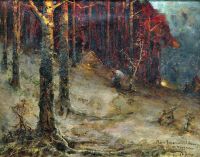 Пейзаж с избушкой. 1913 - Клевер