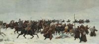 Атака русской кавалерии на турецкий обоз. 1877 год. 1880-е - Ковалевский