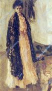 1892 Портрет Виктории Петровны Кончаловской. 89х54 Ссх - Кончаловский