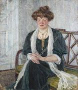 1906 Портрет Зинаиды Кожуховской. 104х93 - Кончаловский