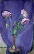 1908 Цветы на синем фоне. 68х44 - Кончаловский