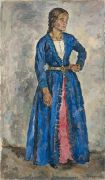 1927 Грузинская девушка в национальном костюме. 129х76,5 - Кончаловский