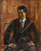 1927 Портерт японского художника Ябе-Сана. 129,5х104 - Кончаловский